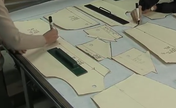 Apparel production cutting roomm