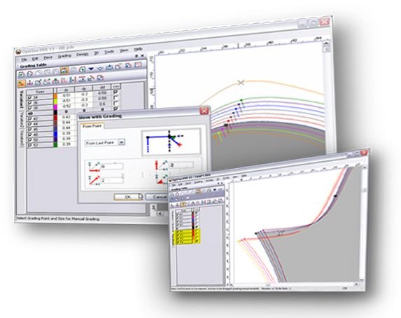 Trouser shorts pattern grading